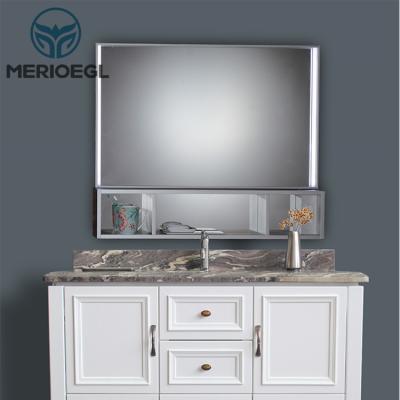 China OEM Eco - Friendly Custom Wall Mounted Wash Basin Mirror Cabinet For Bathroom for sale