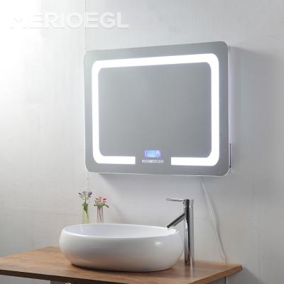 China Bright Bathroom Led Touch Switch Creative Mirror Bathroom Mirrors Manufacturers for sale