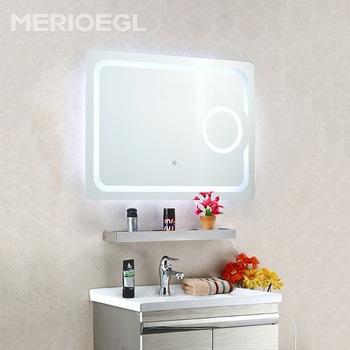 China Wholesale Cheap Magnifying Mirror Bright Round Shape LED Led Mirror On Sale for sale