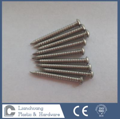 Chine industrie ovale de Ring Shank Finish Nails For de tête de diamètre de fil de 1.8mm à vendre