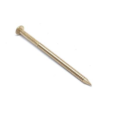 Chine 75 X 3.25MM Ring Silicon Bronze Nails annulaire, le bateau en bronze cloue ISO9001 à vendre