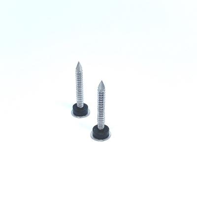 Chine Chef plat Ring Shank Aluminium Roofing Nails 2.6X30MM avec le matériel mou à vendre