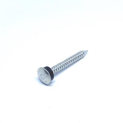 Chine Couvrir le joint en aluminium de Ring Shank Nails Waterproof With EPDM de tête plate à vendre