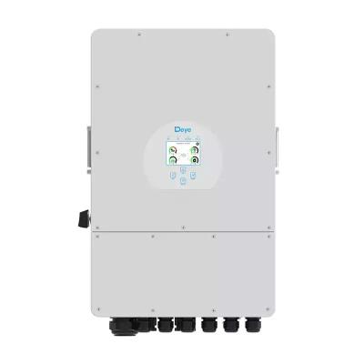 China Wall Mounted In Stock Deye Inverter 8kw 10kw 12kw Three Phase Hybrid On-Off Grid Solar Inverter Sun-12k - sg04lp3-eu for sale