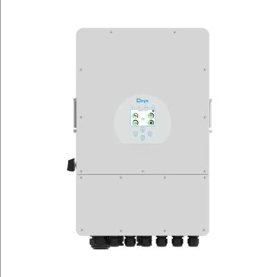 China Wall Mounted 8kw 10kw 12kw Three Phase On-Off Grid Hybrid Inverter keda Deye Solar Inverter Sun5-12k for sale