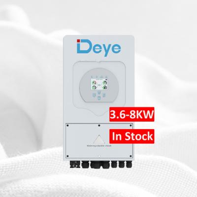 China Deye Single Phase Inverter Sun-3.6/5/6/7.6/8k- Sg05lp1-eu Low Voltage Wall Mounted 2mppt Hybrid Solar Battery 48v for sale