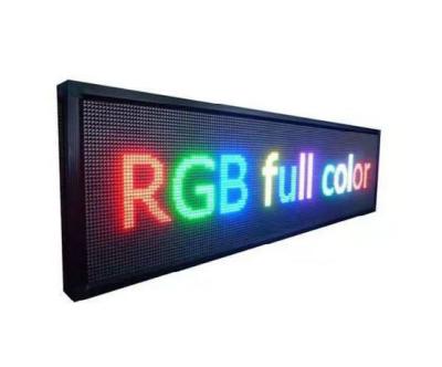 China outdoor p10 outdoor cheap red color scrolling led display for sale