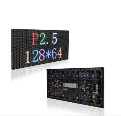 China SDK Full Color Video Display 320x160mm Poster 1R1G1B Hd Panel Led Module P2.5 for sale