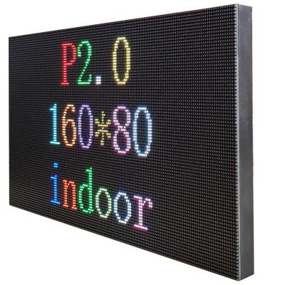 China Indoor Indoor LED Module Screen Panels RGB Full Color Advertising Board P2 Led Module 256x128mm for sale