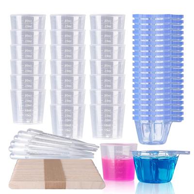 China Amazon Hot Viable 280PCS Epoxy Resin Mixing Cups Kit Include Plastic Resin Mixing Measuring Cups, TOYS0990 for sale