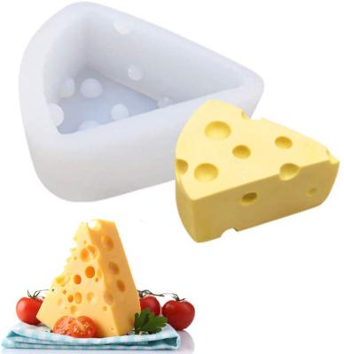 China Amazon Sustainable Hot Sale Silicone Baking 3D Cheese Form Molds Mousse Cake Mold, TOYS0182 for sale