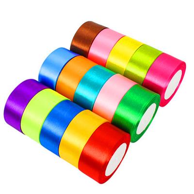 China Amazon Hot Sale 40 Color Solid Color Elastic Satin Ribbon, 1-1/2 Inches X.25 Yards Satin Ribbon Fabric, TOYS0903 for sale