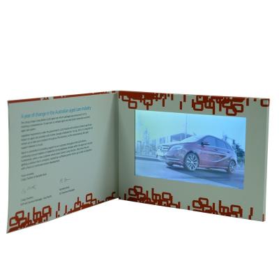 China 4.3 Inch LCD Video Birthday Cards For Marketing / Advertising / Promotion for sale