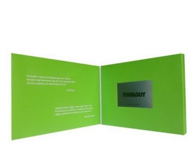 China Menu Control Video Mailer Card 800 X 480 Pixel Digital Video Brochure for sale