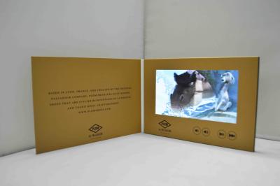 China Tarjeta video del folleto de TFT LED Digital en venta