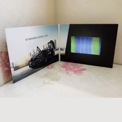 China Digital Video Booklets built in speaker / rechargeble battery for sale