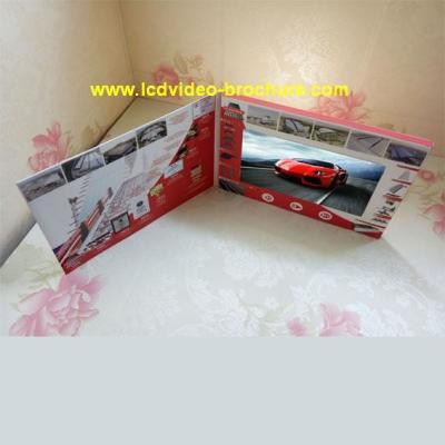 China Custom Lcd Video Catalog Advertising Video Brochure with usb port for sale