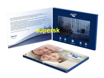 China Bespoke Personalized  Invitation Video Card Business Video Greeting Card for sale