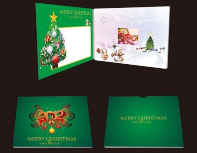 China Rechargeable Lcd Video Brochure Invitation Video Card For Advertising for sale