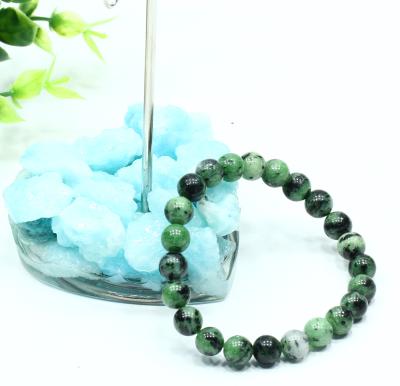 China Natural Healing Crystal Beaded Jewelry Bracelets Feng Shui Ruby Zeosite Reike For Man and Women China Hot Sale for sale