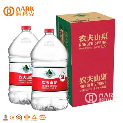 China Beverage plastic jar 10 liter water bottling equipment 1 gallon filling machine 3 liter water bottle filling line for sale