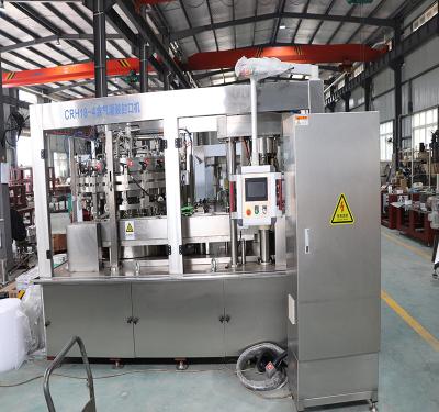 China Food price of can filling and sealing machine for soft drink / carbonated can filling machine for sale