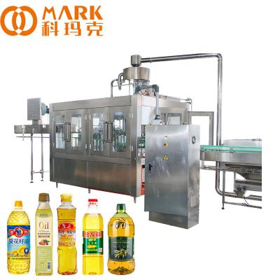 China Automatic 1000ml PET Bottle Olive Oil Peanut Oil Edible Oil Filling Machine for sale