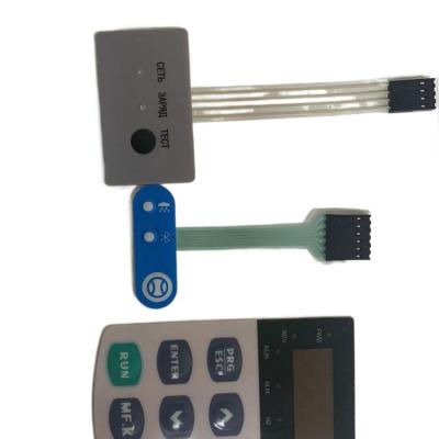 China Custom Membrane Keypad Home Appliance Push Button Membrane Switch Waterproof Membrane Panel for sale