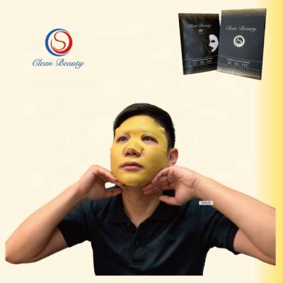 China Whitening clean beauty facemask seaweed whitening face mask v shape whiten facial mask for men for sale