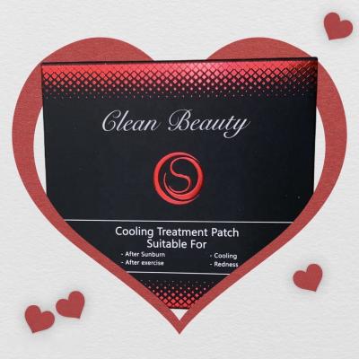 China Pigmentation Irritant Popular Cruelty Free Vegan Organic Skin Treatment Cooling Patch for sale