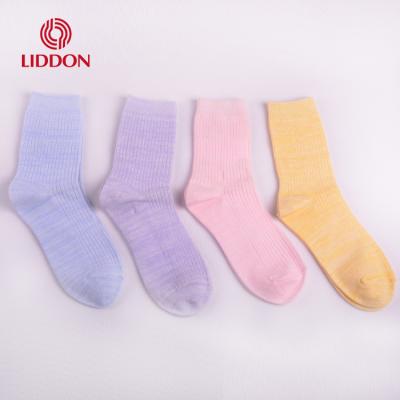 China China Wholesale Custom Breathable Colorful Cotton Happy Women Socks for sale