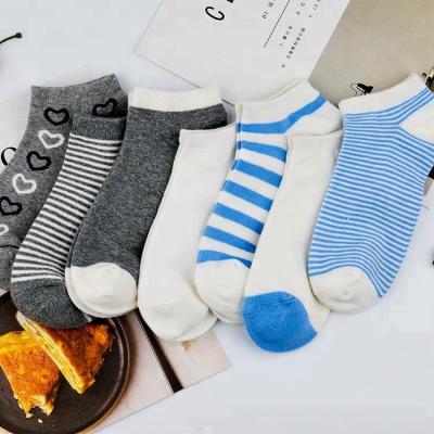 China Breathable Wholesale Stock In Cheap Price Women Cotton Socks for sale