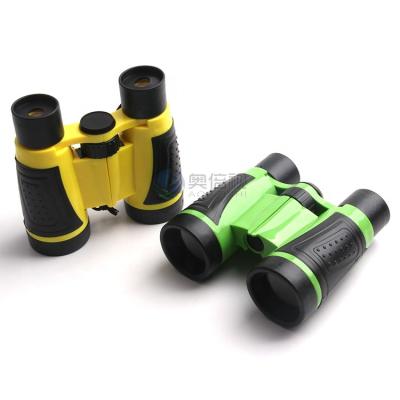 China ABS Outdoor High Quality Plastic Colorful Binoculars Toy 5x30 Most Popular Children's Binoculars Telescope For Kids for sale