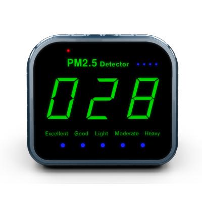 China Easily Operate Detector Desktop Air Quality Monitor PM2.5 Air Quality Analyzers Portable PM2.5 Gas Detector for sale