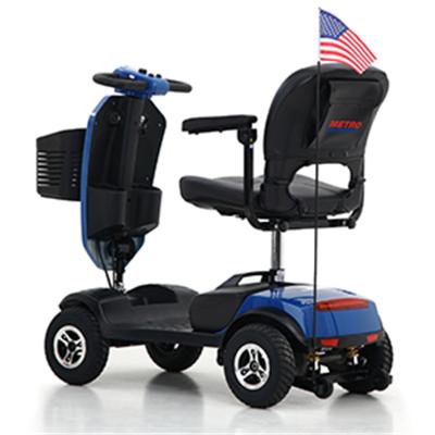 China Unisex Folding Mobility Scooter 4 Wheel Travel Convenient All Terrain Electric Mobility Scooters Mini Mobility Scooter for sale