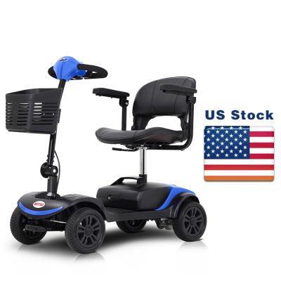 China Disable mobility scooter unisex anti-trick wheels disabled scooter electric mobility for adult portable mobility scooters for sale