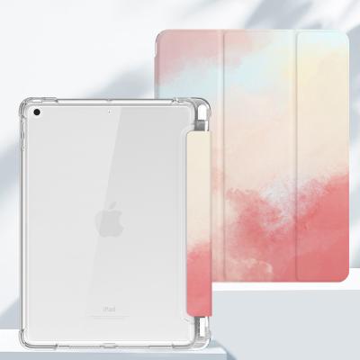 China Online Hot Selling Auto-Sleep Function Smart Magnetic Case 2021 Ins Colorful Case For Apple iPad 10.2 8th for sale