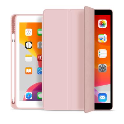 China Magnetic Shockproof PC Tablet Stand Auto-Sleep Function Design Lightweight Pencil Stand Covers For iPad 9.7 2017/2018 Case for sale