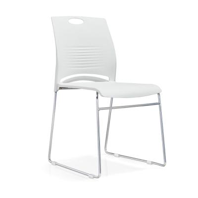 China Foshan Factory Supply Modern Design Multifunctional Plastic Office Visitor Chair for sale