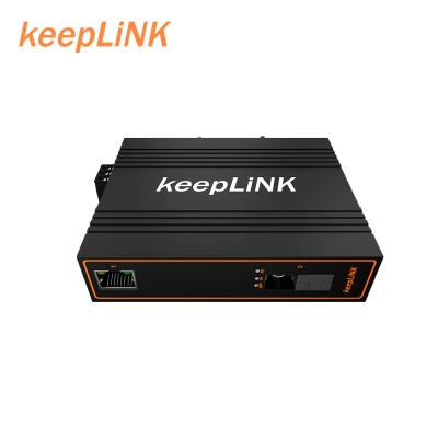 China Hot Selling LACP CCTV 1 Fiber Single Port And 1 Port RJ45 Optical Media Converter for sale