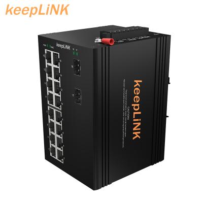 China LACP Port Managed 18 Gigabit Full Ethernet Industrial Switches For Security Equipment for sale