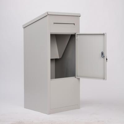 China Outdoor Smart Lockable Free Standing Parcel Delivery Safe Box For Home Drop Box for sale