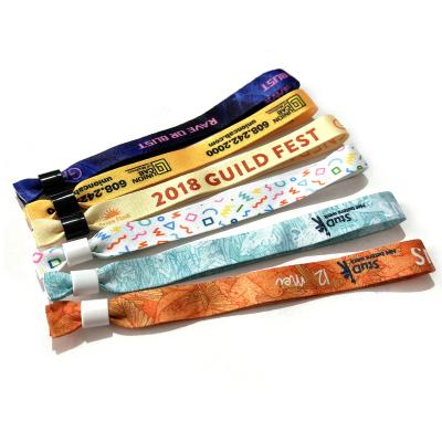 China Business Gift Party Festival Printed Wristbands , Beautiful Sublimation Smooth Touch Friendship Bracelet for sale