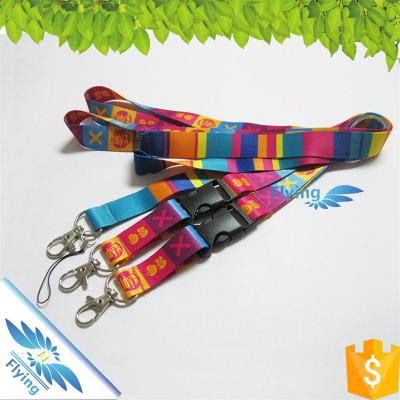 China Fashional Design 2023 Custom Fashion Polyester Lanyards No Min Order With Any Hook for sale