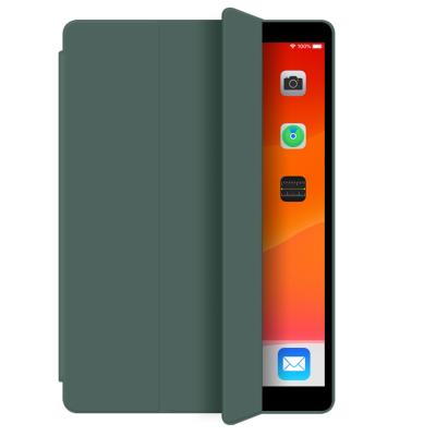 China Auto Sleep Eco-friendly Wake Soft TPU Cover Triple Stand For iPad 10.2 Inch Case For iPad 9th Generation 2021 for sale