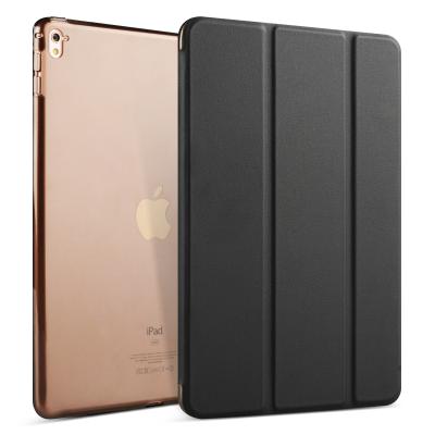 China Hot Selling Ultra Thin Lightweight PU Factory Leather Wake Sleep Cases Auto Cover For iPad Pro 9.7 for sale