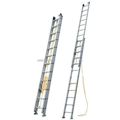 China IAA Aluminum Retractable Telescopic Extension Step Ladder Expansion Ladders Good Quality Industrial I-Type Aluminum Ladder Telescopic Type for sale