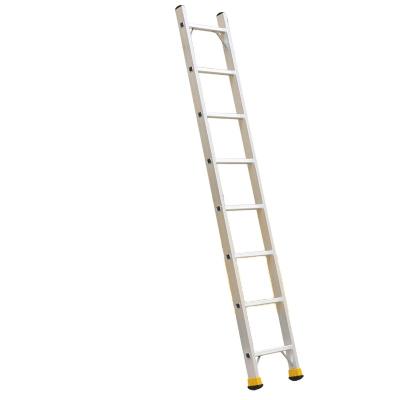 China 8 Single Steps Straight Ladders Industrial Aluminum Cheap&safety 300*43*7CM Household Ladders 3.0m for sale