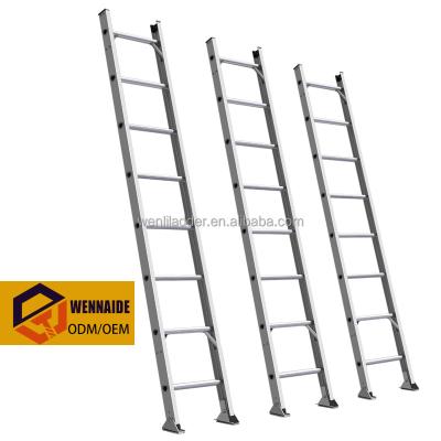 China Industrial factory price hot selling cheap and steady industrial aluminum single straight ladder for sale