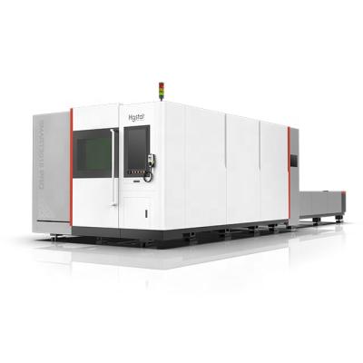 China High Efficiency Platform Water Cooled Exchangeable Fiber Laser Cutting Machine For Metal Sheet for sale